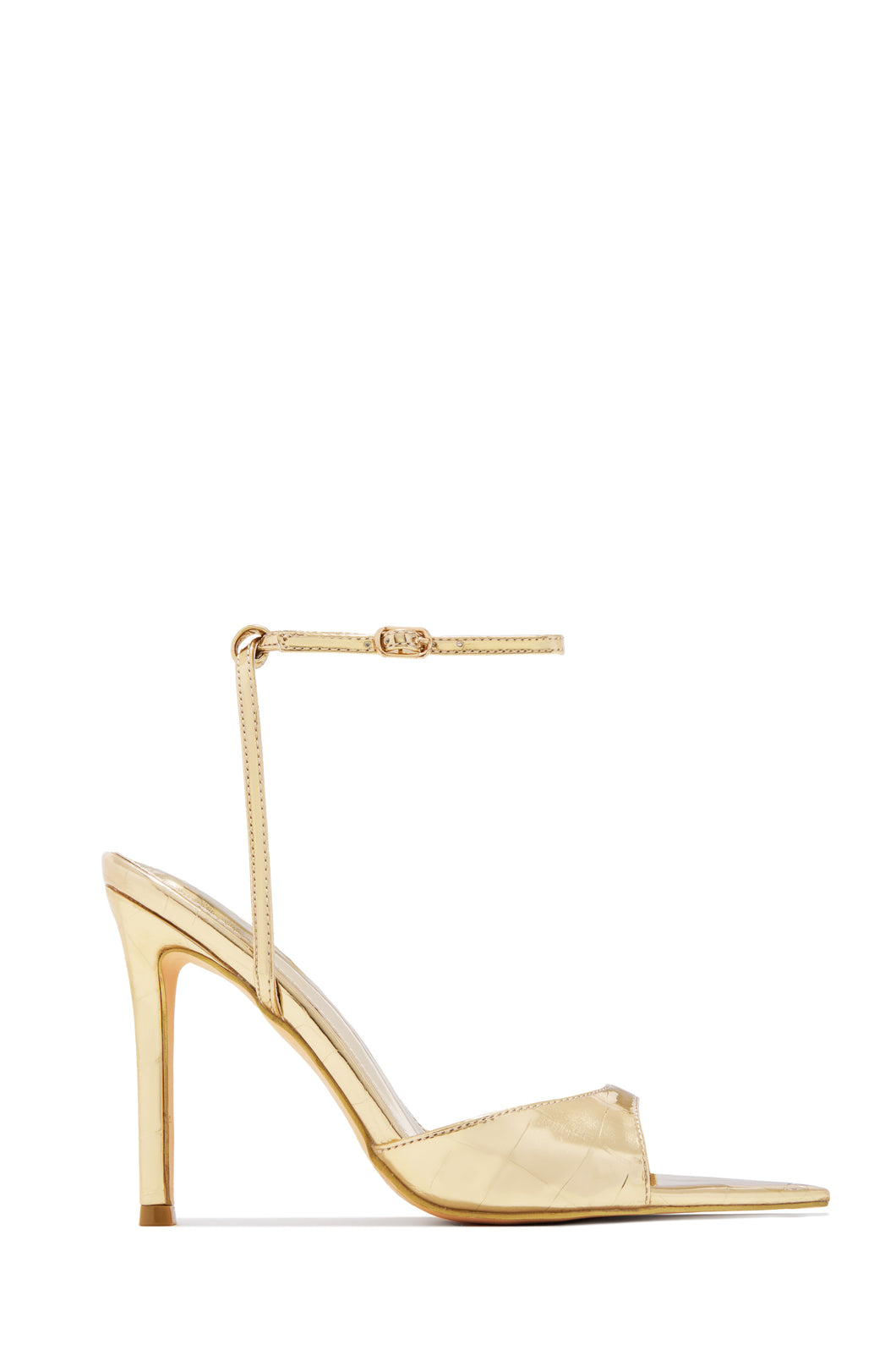 Kelcie Single Sole Heels - Gold