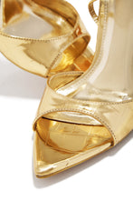 Load image into Gallery viewer, Kelcie Single Sole Heels - Gold
