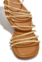 Load image into Gallery viewer, Sunny In Paradise Slip On Sandals - Gold
