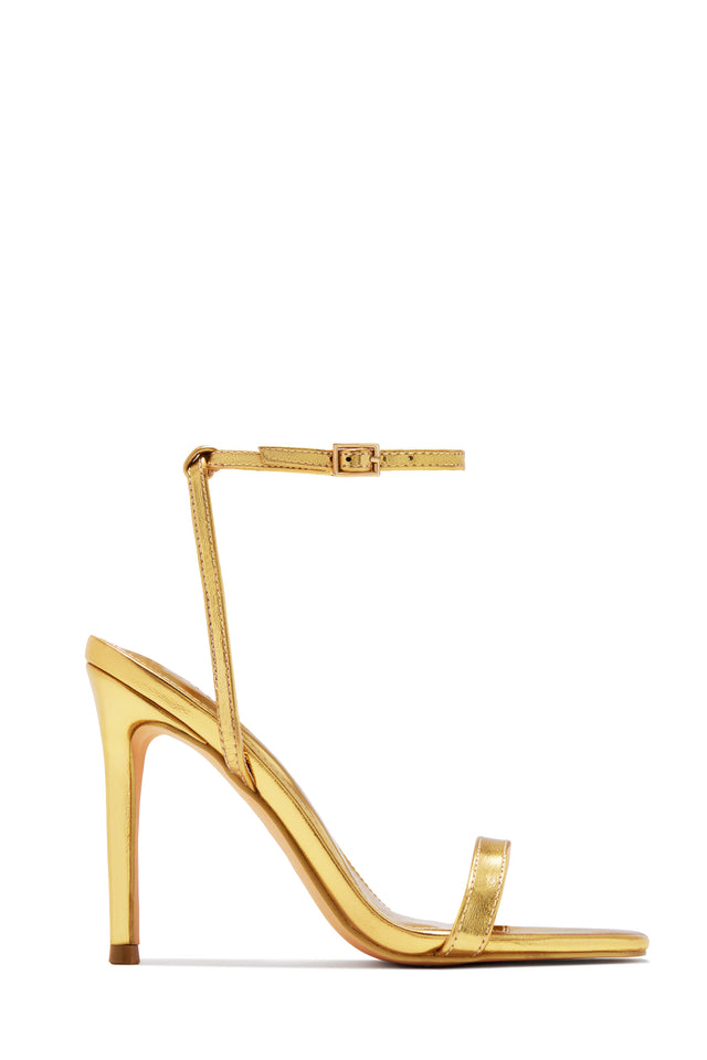 Load image into Gallery viewer, Evelin Single Sole Heels - Gold
