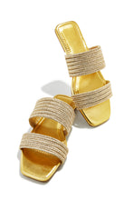 Load image into Gallery viewer, Paradise Found Slip On Sandals - Gold
