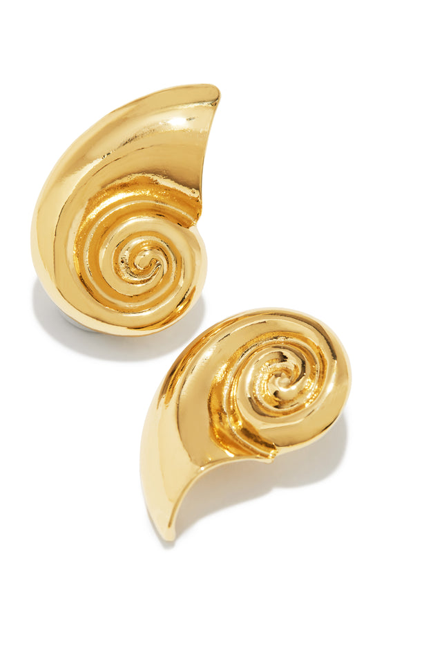 Load image into Gallery viewer, Leilani Sea Shell Earring - Silver
