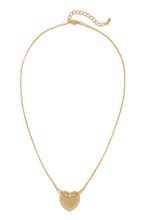 Load image into Gallery viewer, Gold Heart Necklace
