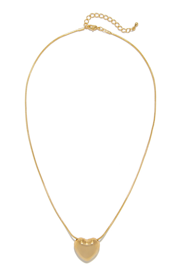 Load image into Gallery viewer, Gold Heart Necklace
