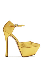 Load image into Gallery viewer, Gold Sky High Heels
