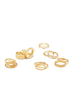 Load image into Gallery viewer, Loretta 12 Piece Ring Set - Gold

