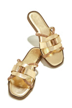 Load image into Gallery viewer, Del Sol Embellished Slip On Sandals - Silver
