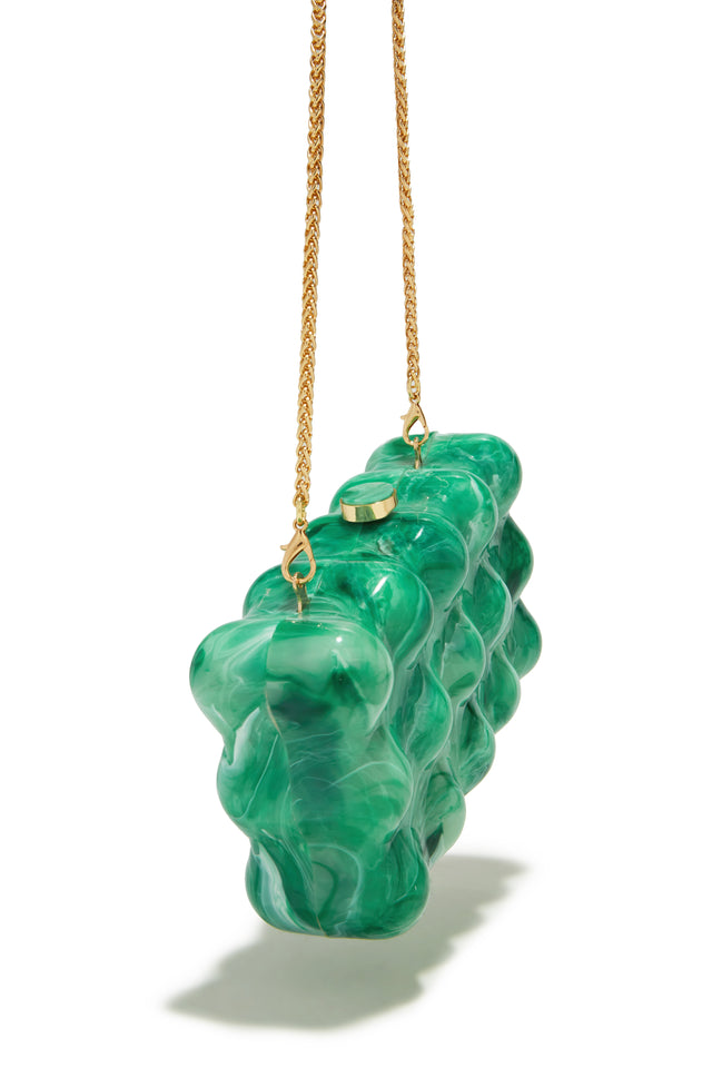 Load image into Gallery viewer, Green Marble Handbag 
