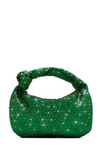 Load image into Gallery viewer, Green Embellished Bag
