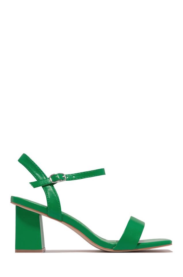 Load image into Gallery viewer, Trendy Green Heel
