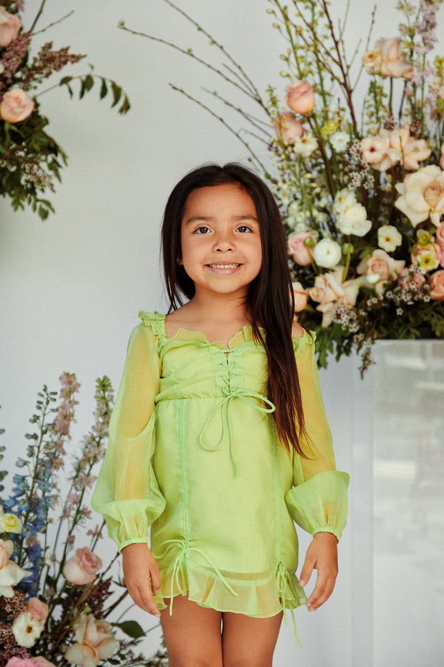 Load image into Gallery viewer, Lime Green Dress
