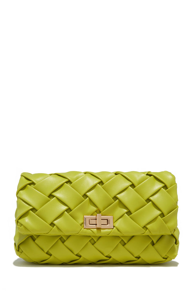 Load image into Gallery viewer, Green Woven Bag
