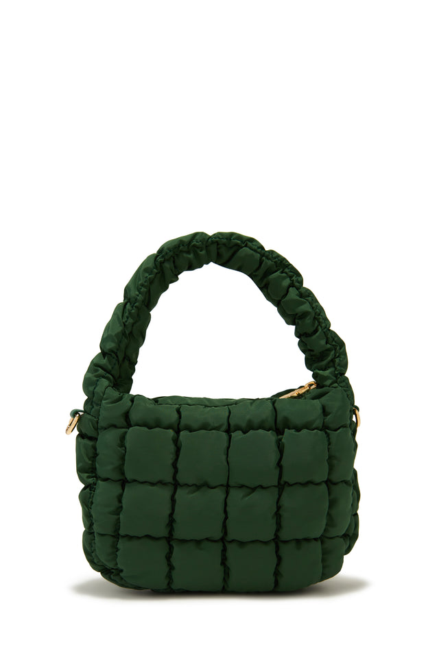 Load image into Gallery viewer, Puffer Green Bag
