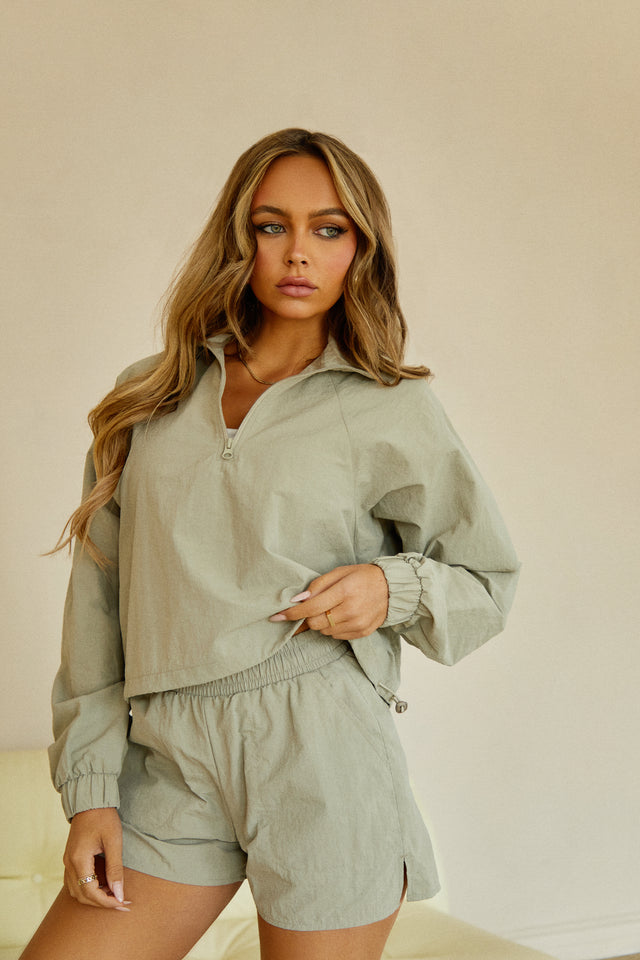 Load image into Gallery viewer, Long Sleeve Nylon Jacket
