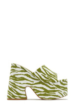 Load image into Gallery viewer, Printed Animal Zebra Mule
