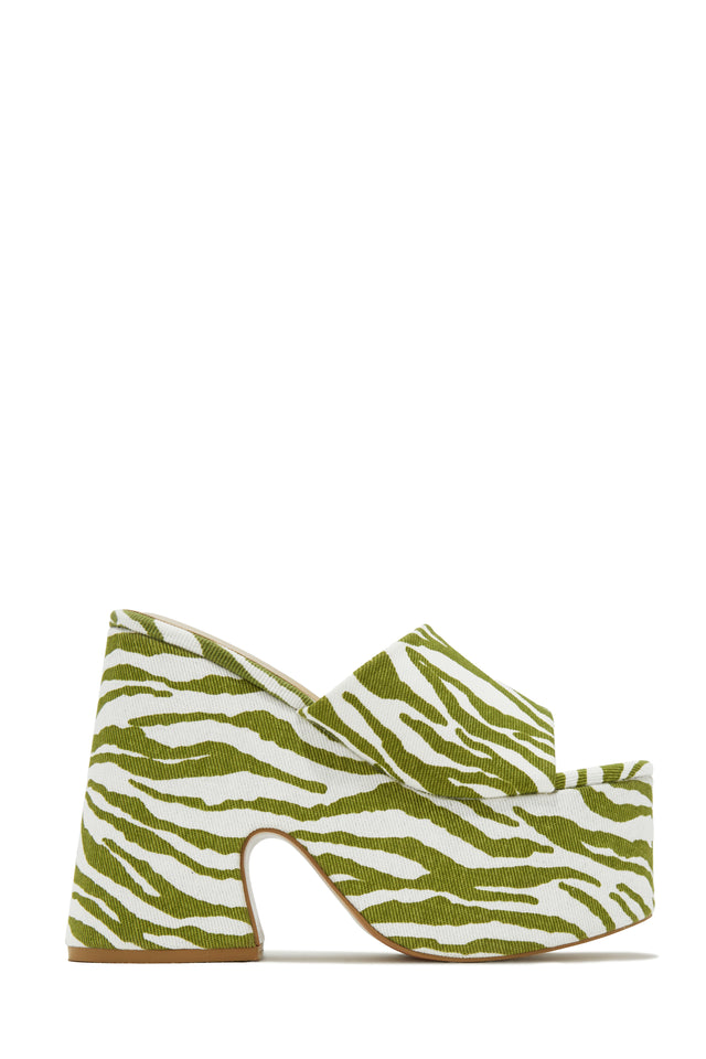 Load image into Gallery viewer, Printed Animal Zebra Mule
