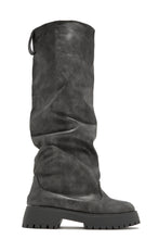 Load image into Gallery viewer, Emara Baggy Knee High Boots - Grey
