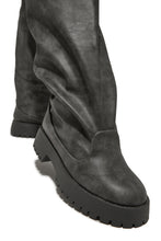Load image into Gallery viewer, Emara Baggy Knee High Boots - Grey
