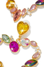 Load image into Gallery viewer, Multi Color Heart Earring
