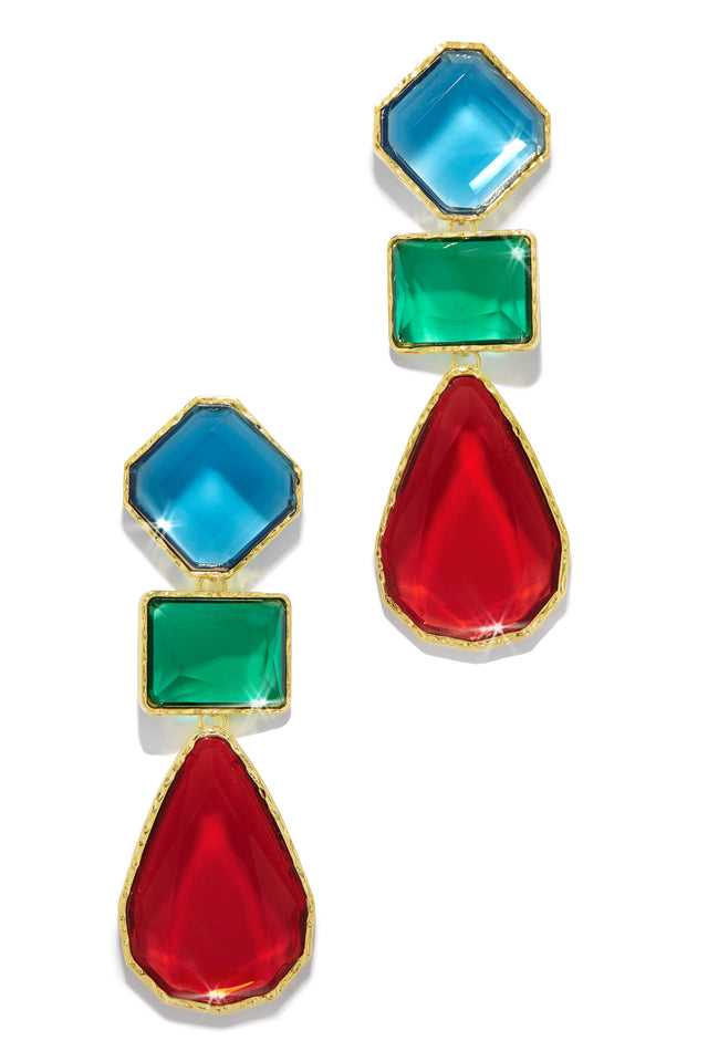 Load image into Gallery viewer, Jewel Tone Earrings
