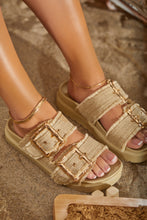 Load image into Gallery viewer, Isla Ibiza Chunky Slip On Sandals - Natural
