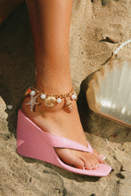 Load image into Gallery viewer, Alena Wedge Heel Mules - Pink
