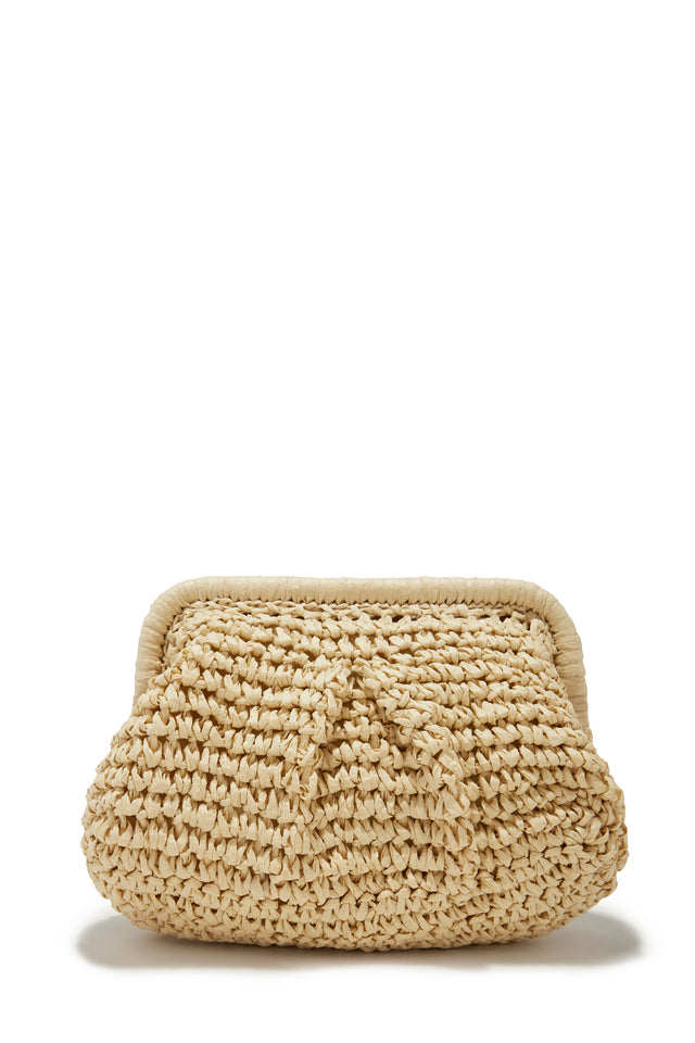 Load image into Gallery viewer, Ivory Woven Handbag Perfect For Vacations
