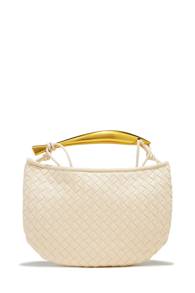 Load image into Gallery viewer, Ivory Bone Woven Bag
