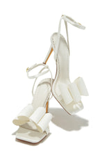 Load image into Gallery viewer, Pretty Nights Bow High Heels - Ivory
