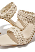 Load image into Gallery viewer, Allona Braided Strap Mules - Cream
