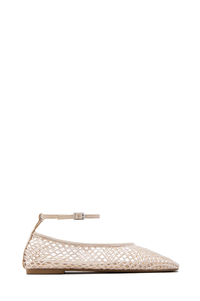 Kenley Mesh Flats - Nude