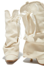 Load image into Gallery viewer, Annalee Below The Knee Slouch Boots - Cream
