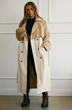 Load image into Gallery viewer, Nude Trench Coat

