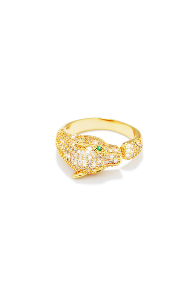 Load image into Gallery viewer, Adjustable Gold Ring
