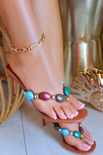 Load image into Gallery viewer, Kalani Mid Heel Mules - Tan
