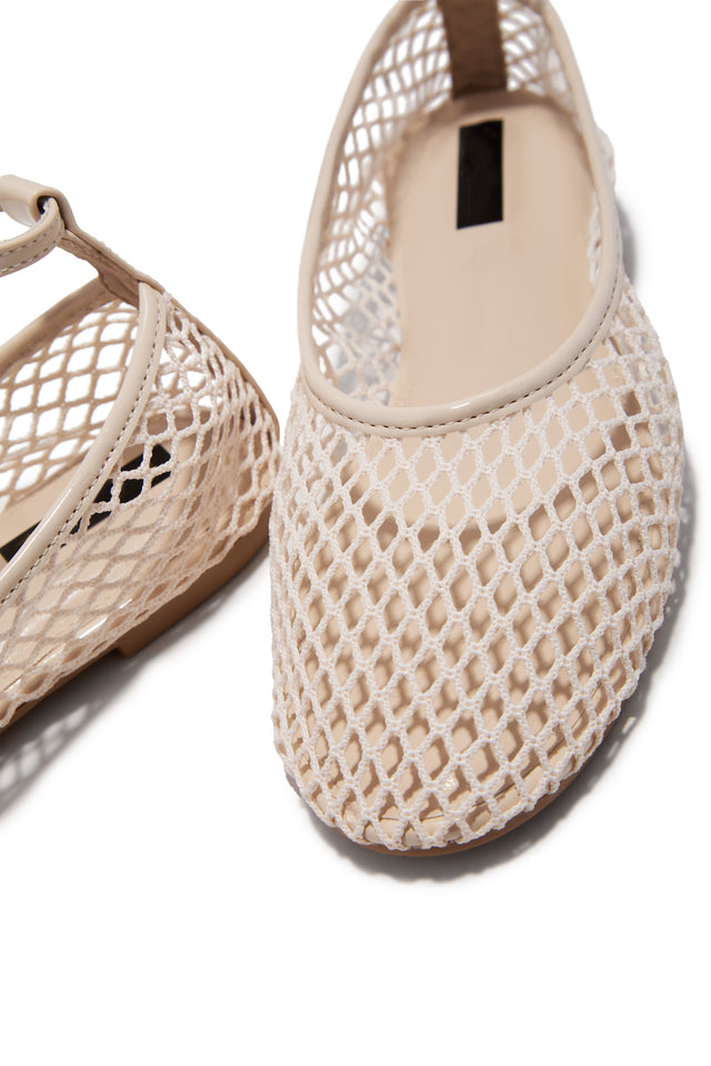 Kenley Mesh Flats - Nude