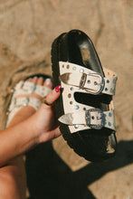 Load image into Gallery viewer, Kenzia Chunky Slip On Sandals - Bone
