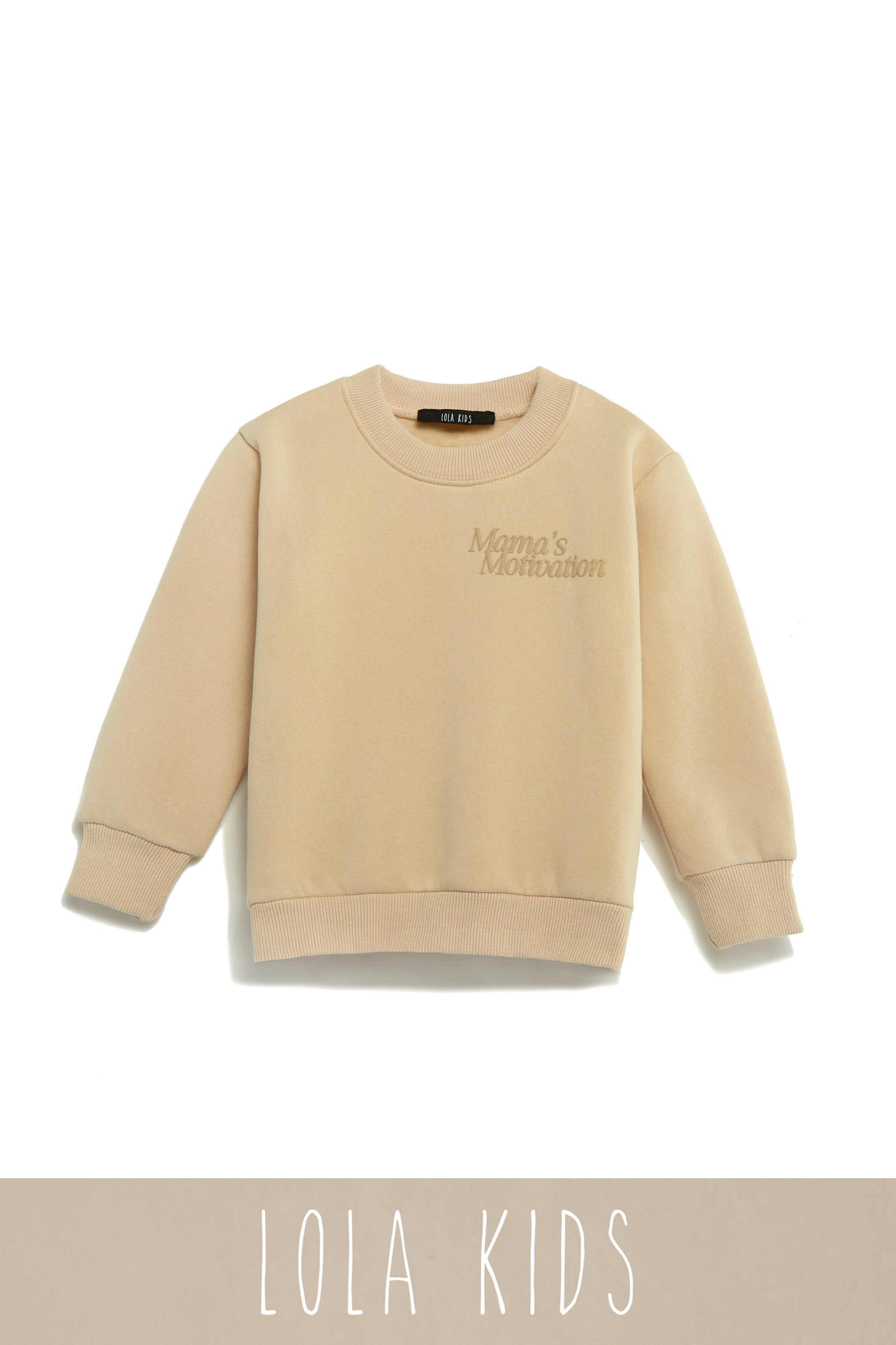 kids that are nude Kids Mommy's Motivation Kids Exclusive Sweater - Nude – MISS LOLA