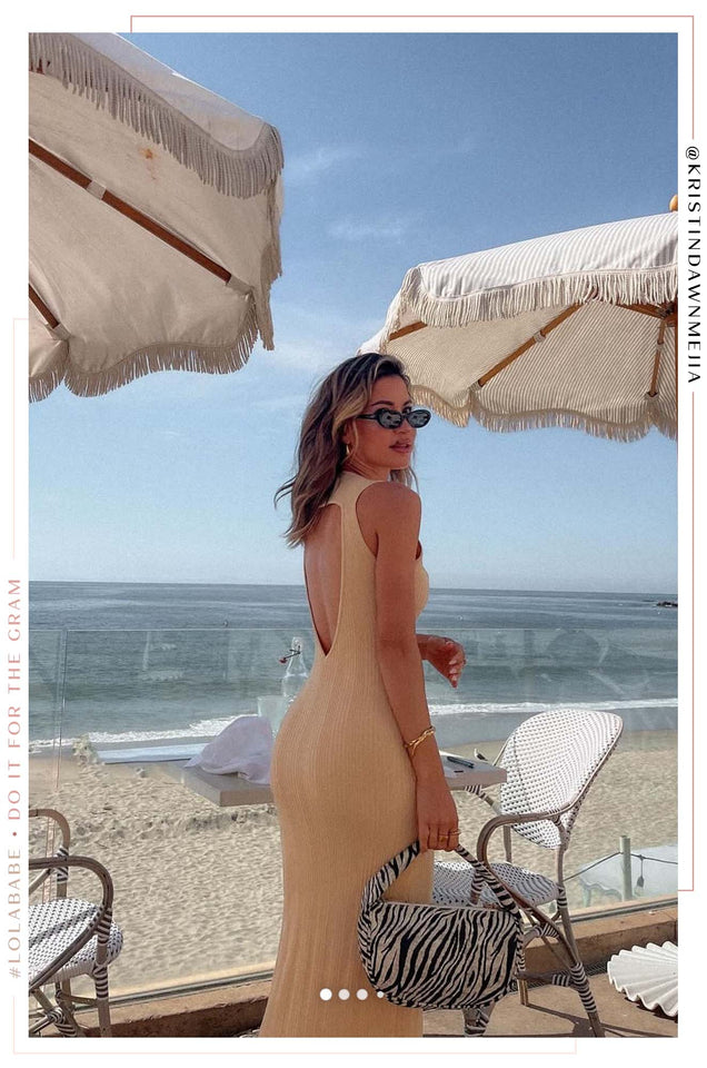 Load image into Gallery viewer, Open Back Knit Dress
