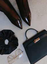 Load image into Gallery viewer, Nixie Structured Top Handle Mini Bag - Black
