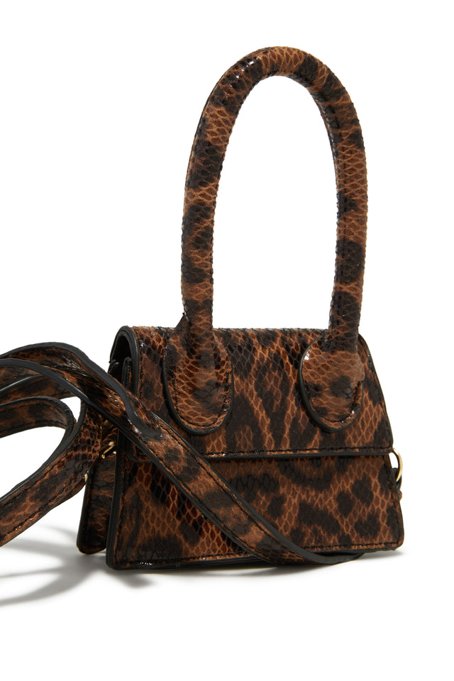 Load image into Gallery viewer, Leopard Mini Crossbody Bag

