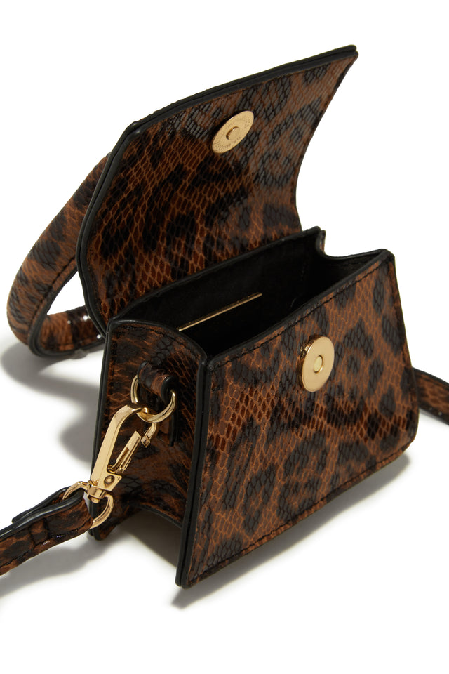 Load image into Gallery viewer, Mini Leopard Handbag
