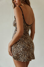 Load image into Gallery viewer, Mini Leopard Knit Dress
