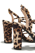Load image into Gallery viewer, Chunky Animal Print Heel
