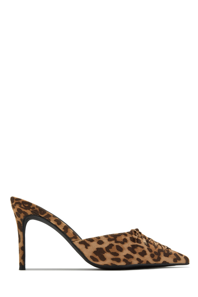 Load image into Gallery viewer, Lina Pump Heel Mules - Nude
