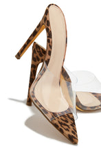 Load image into Gallery viewer, Clear Mule High Heels
