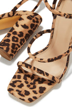 Load image into Gallery viewer, Leopard Suede Heels
