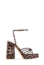Load image into Gallery viewer, Lelia Platform Block Heels - Leopard
