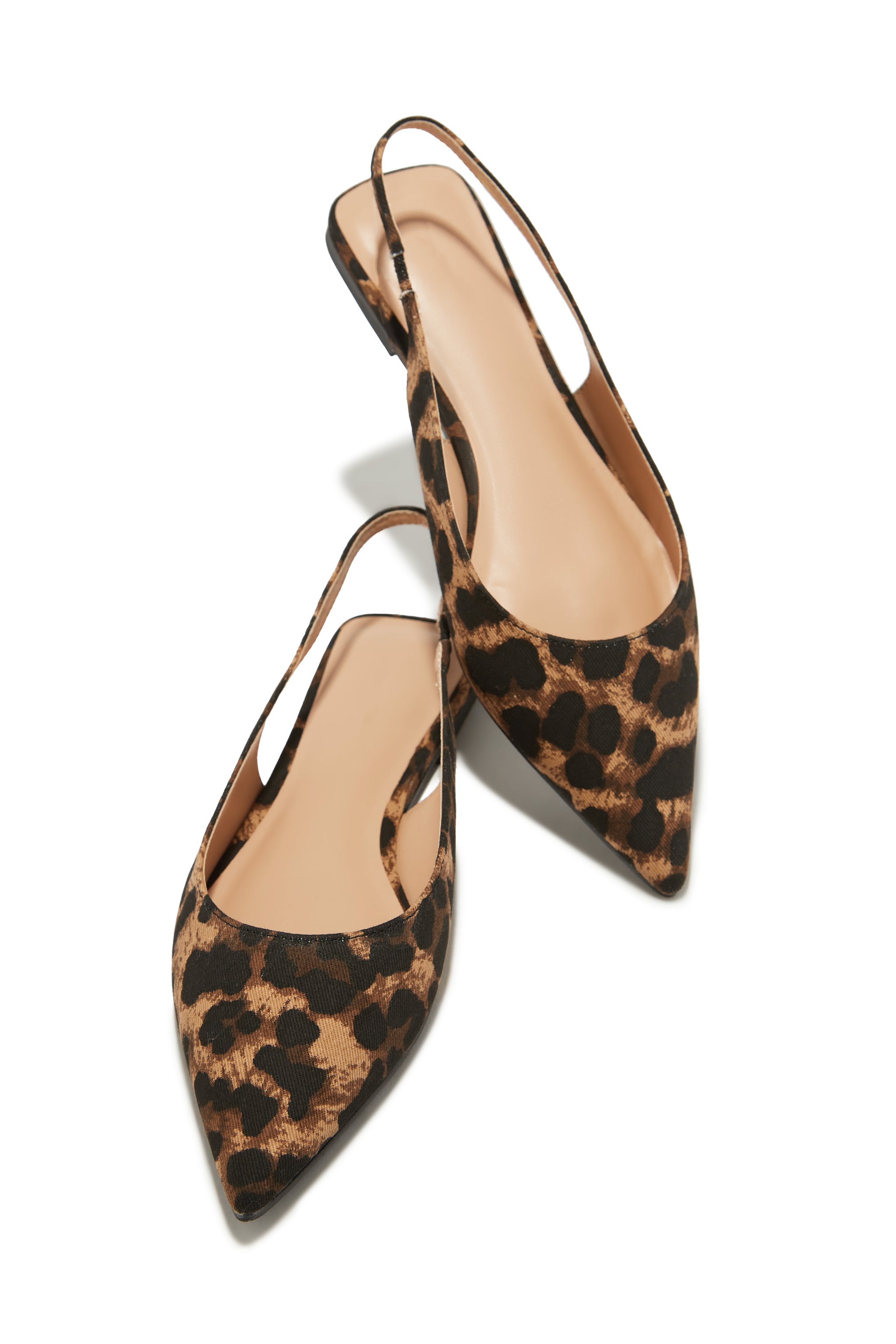 Miss Lola Mila Black Pat Pointed Toe Flats MISS LOLA