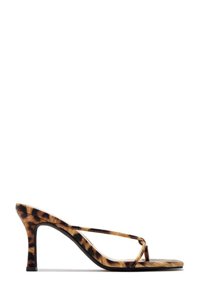 Load image into Gallery viewer, Mely Mid Heel Mules - Leopard

